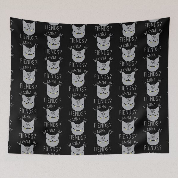 Item preview, Wann be FIENDS? Funny  friends cat design designed and sold by jazzydevil.