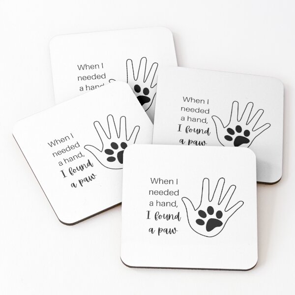 Item preview, Dog Lover | When I Needed a Hand, I Found a Paw Design | SmileyPupDesign designed and sold by SmileyPupDesign.