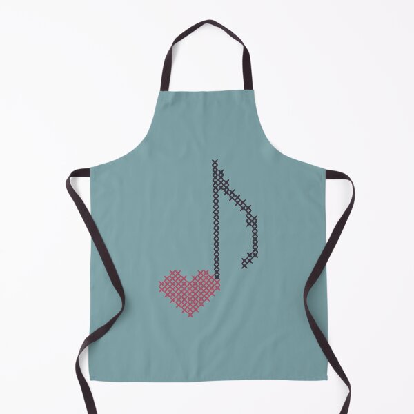 Item preview, Heart Music Note designed and sold by StitchyWitchy.