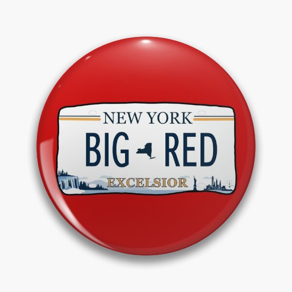 Item preview, Big red license plate designed and sold by kurtzapno.