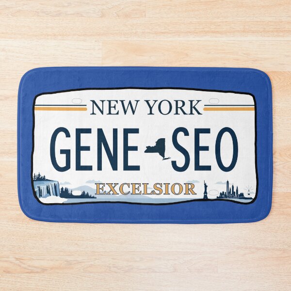 Item preview, Geneseo license plate designed and sold by kurtzapno.