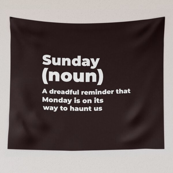 Item preview, Sunday Definition Funny Meaning Gift Cool designed and sold by YourEssentials.