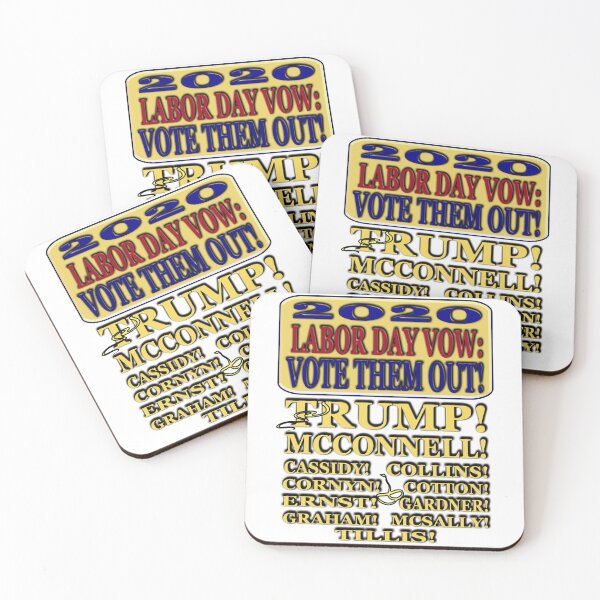 Item preview, Fun “2020 LABOR DAY VOW:  VOTE THEM OUT!...”  Apparel & Accessories.    designed and sold by Joanenices.