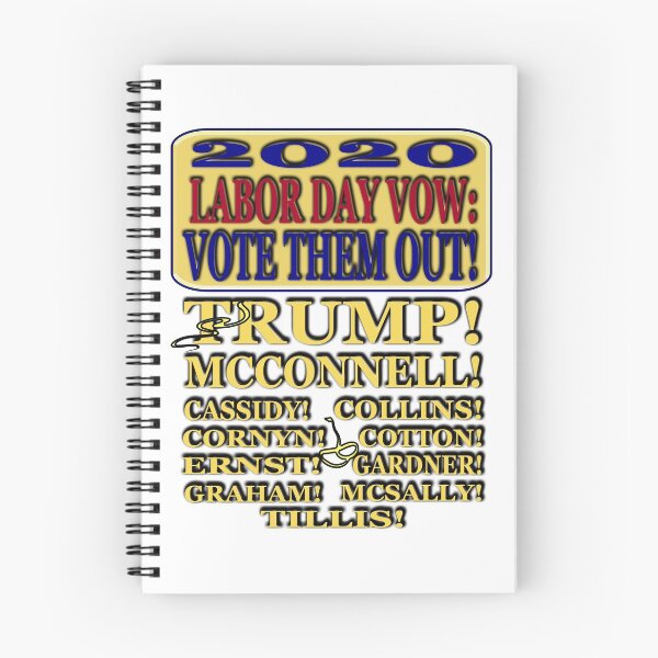 Item preview, Fun “2020 LABOR DAY VOW:  VOTE THEM OUT!...”  Apparel & Accessories.    designed and sold by Joanenices.