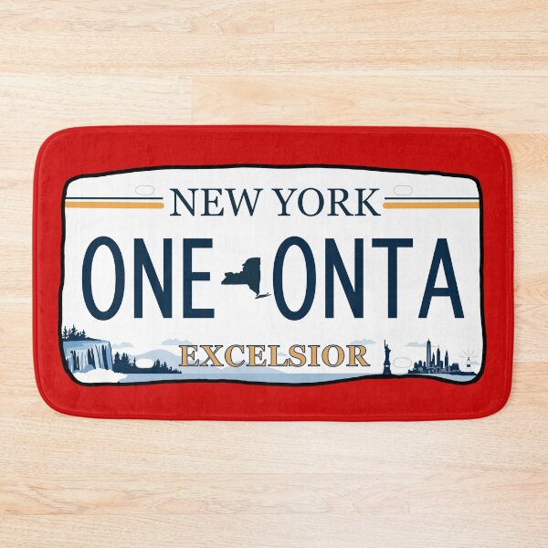 Item preview, Oneonta license plate designed and sold by kurtzapno.