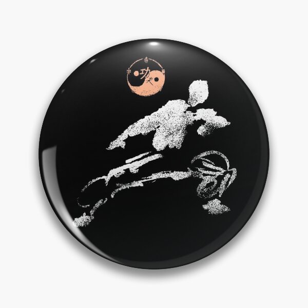 Item preview, Shaolin Kungfu figure with Yingyang designed and sold by alohaloho.