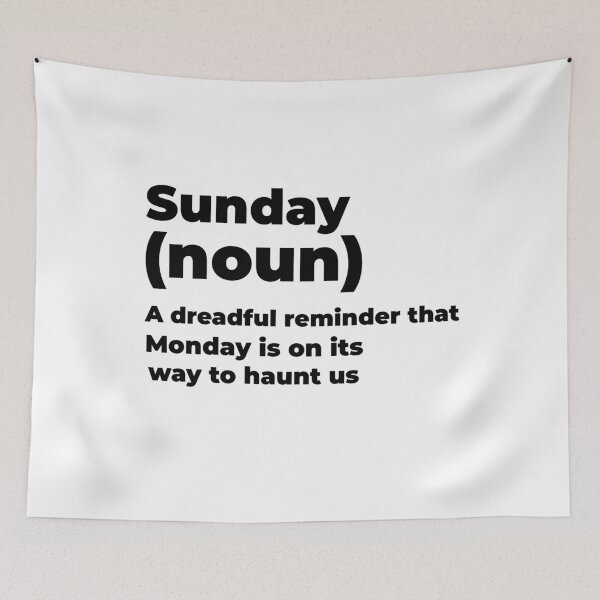 Item preview, Sunday Definition Funny Meaning Gift Cool designed and sold by YourEssentials.