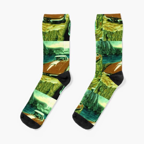 Three Chevy Classic Muscle Socks