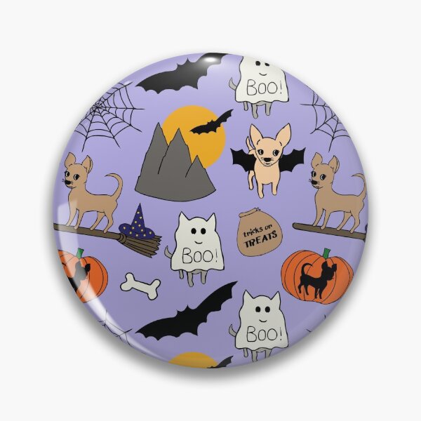 Artikelvorschau, Halloween-Chihuahua-Chihuahuas - Flieder entworfen und verkauft von LittleBettyMakes.