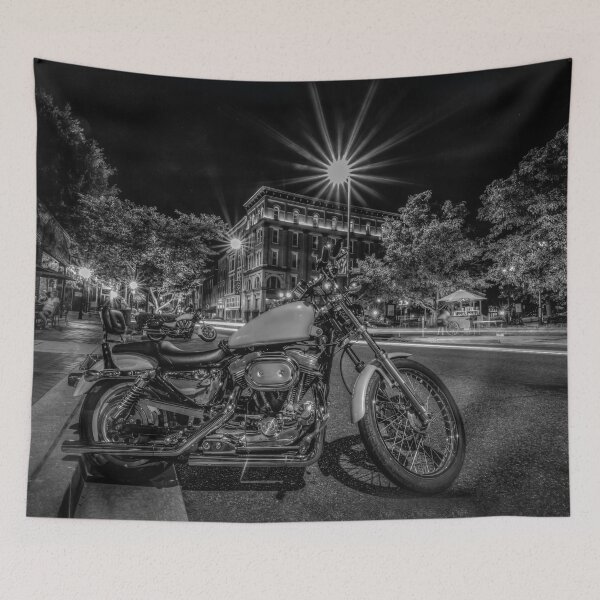 Item preview, Motorcycle riders of the night, summer night. designed and sold by Steven Kight.