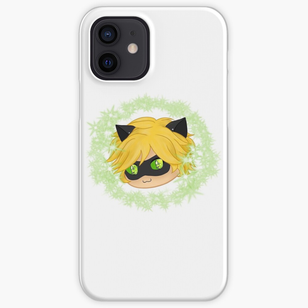 Chat Noir Susse Chibi Sparkly Circle Grafik Button Von Digiwolf Art Redbubble
