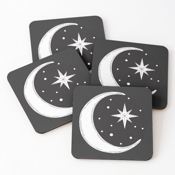 Item preview, Moon and it's star designed and sold by tayyshep.