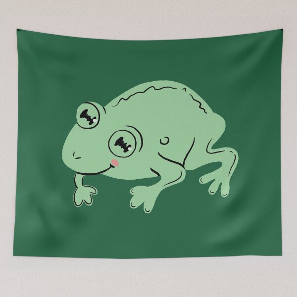 Item preview, Kawaii Crawling Frog designed and sold by OhMyStarling.