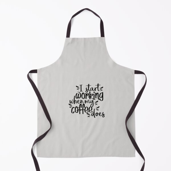 Item preview, Coffee starts Working shirt designed and sold by CockTees.