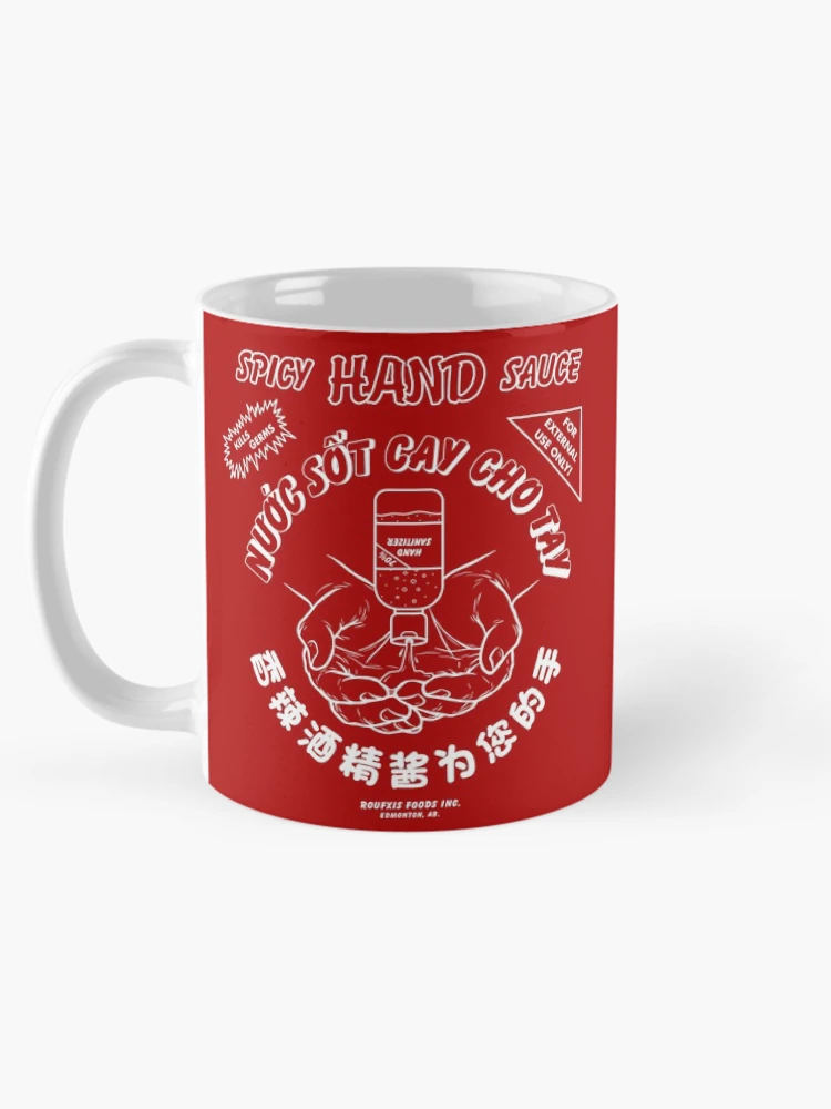 Thumbnail 5 of 6, Coffee Mug, Spicy Hand Sauce [Roufxis-Rb] designed and sold by RoufXis.