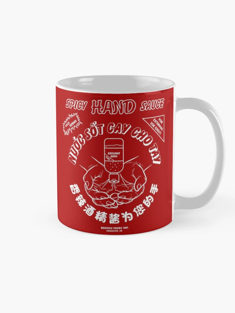 Thumbnail 3 of 6, Coffee Mug, Spicy Hand Sauce [Roufxis-Rb] designed and sold by RoufXis.