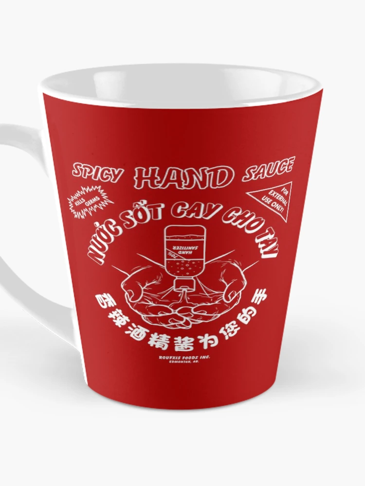 Thumbnail 3 of 4, Coffee Mug, Spicy Hand Sauce [Roufxis-Rb] designed and sold by RoufXis.