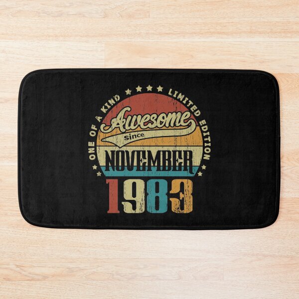 Item preview, Vintage November 1983 One Of A Kind Awesome Since November 1983 37th Birthday Gift 37 Years Old designed and sold by Takatv.