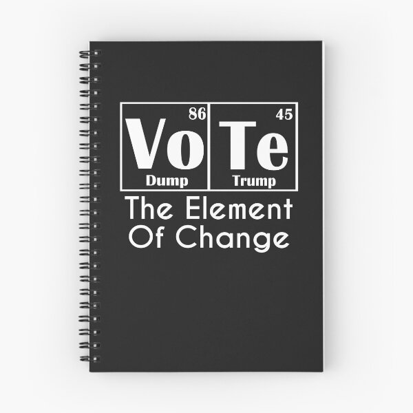 Item preview,  Vote Dump Trump The Element of Change 2020 Anti Trump Periodic designed and sold by iamspiner.