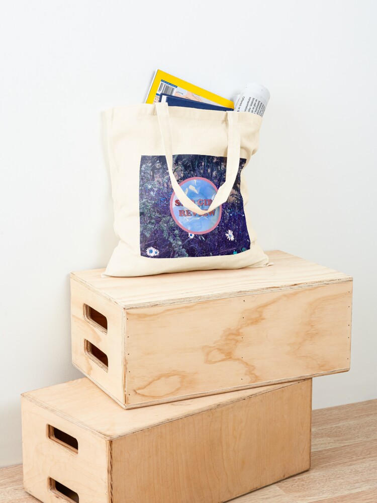 Alternate view of Sad Girl Review (Purple Daisy Edition) Tote Bag