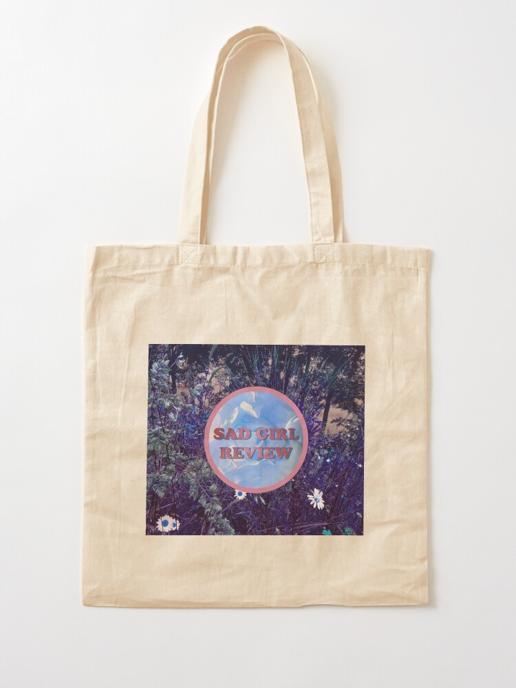 Alternate view of Sad Girl Review (Purple Daisy Edition) Tote Bag