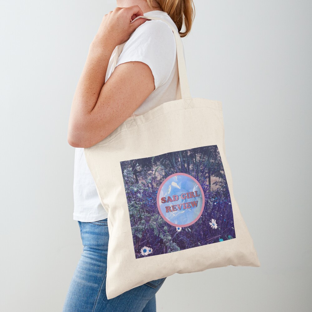 Sad Girl Review (Purple Daisy Edition) Tote Bag