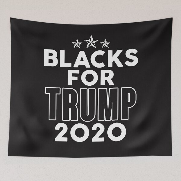 Item preview,  Blacks For Trump Election 2020 Support for Trump Voting for Trump designed and sold by iamspiner.
