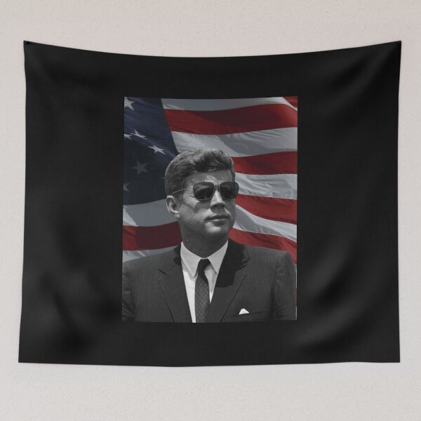 Item preview, John F Kennedy (JFK) Sunglasses American Flag designed and sold by jsetow.