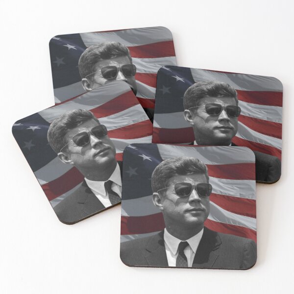 Item preview, John F Kennedy (JFK) Sunglasses American Flag designed and sold by jsetow.