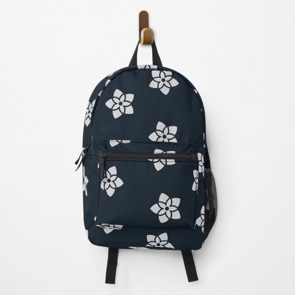 Item preview, Navy Flower Pattern designed and sold by ColorPopArtBoutique.