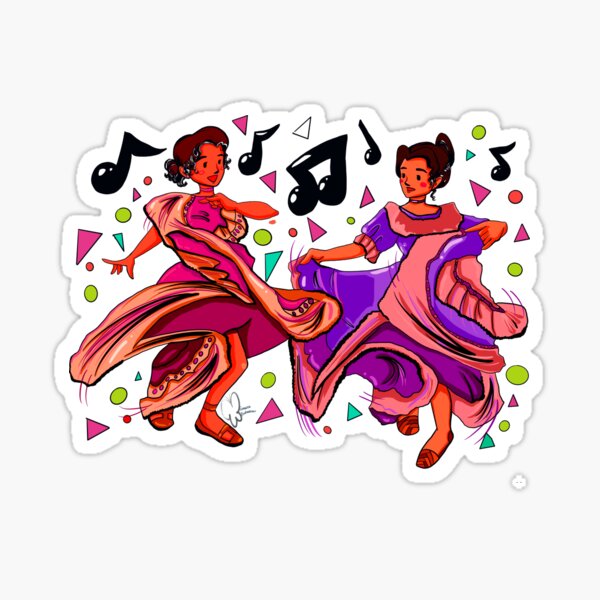 Tiny Dancers Sticker for Sale by abigailwiley