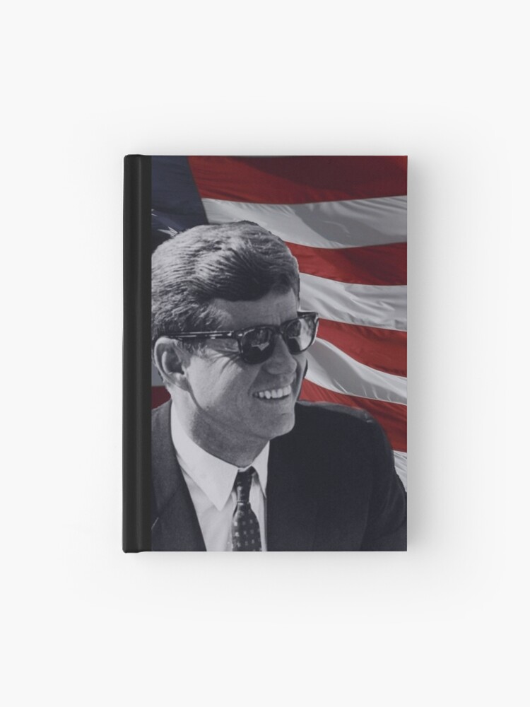 JFK Sunglasses American Flag" Hardcover Journal for by jsetow Redbubble