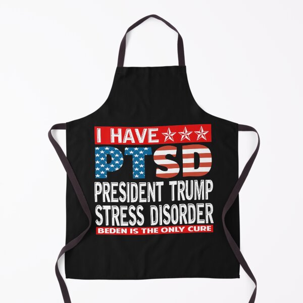 Item preview, I Have PTSD President Trump Stress Disorder Biden Is The Only Cure designed and sold by iamspiner.