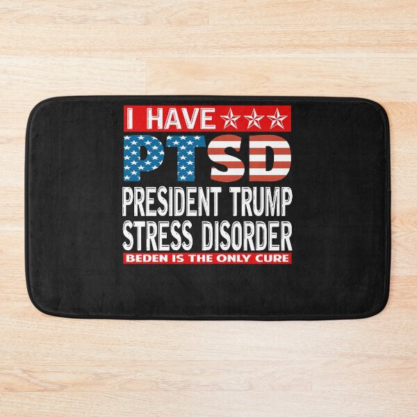 Item preview, I Have PTSD President Trump Stress Disorder Biden Is The Only Cure designed and sold by iamspiner.