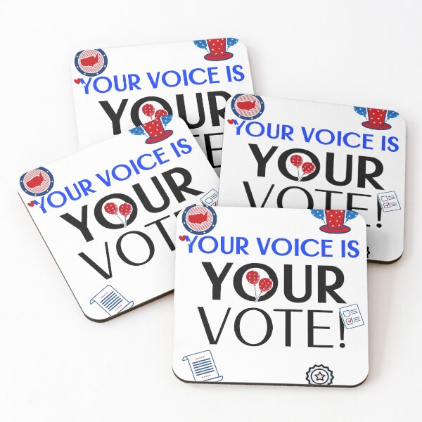 Item preview, Your Voice is your Vote designed and sold by Shedreamz.