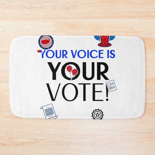 Item preview, Your Voice is your Vote designed and sold by Shedreamz.