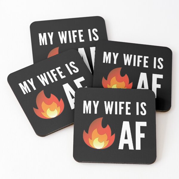 Item preview, My Wife is Hot AF designed and sold by wildwife.