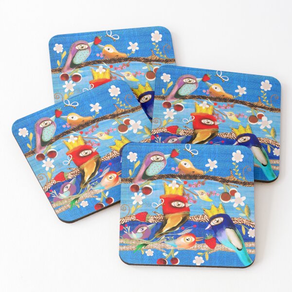 Item preview, Blue birds - Rupydetequila  designed and sold by rupydetequila.