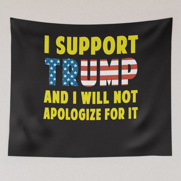 Item preview,  I Support Trump And I WIll Not Apologize for Not Voting for Trump designed and sold by iamspiner.