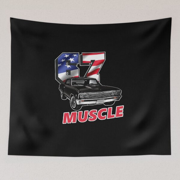 Item preview, 67 Muscle Black Variant designed and sold by RowdyPop.