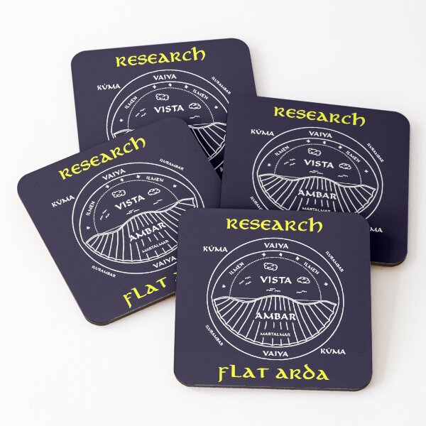 Item preview, Research Flat Arda! Light on dark designed and sold by 27394days.