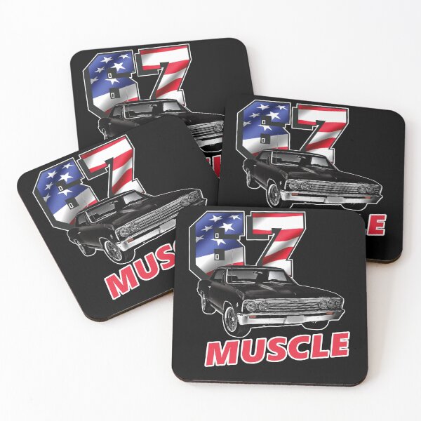 Item preview, 67 Muscle Black Variant designed and sold by RowdyPop.