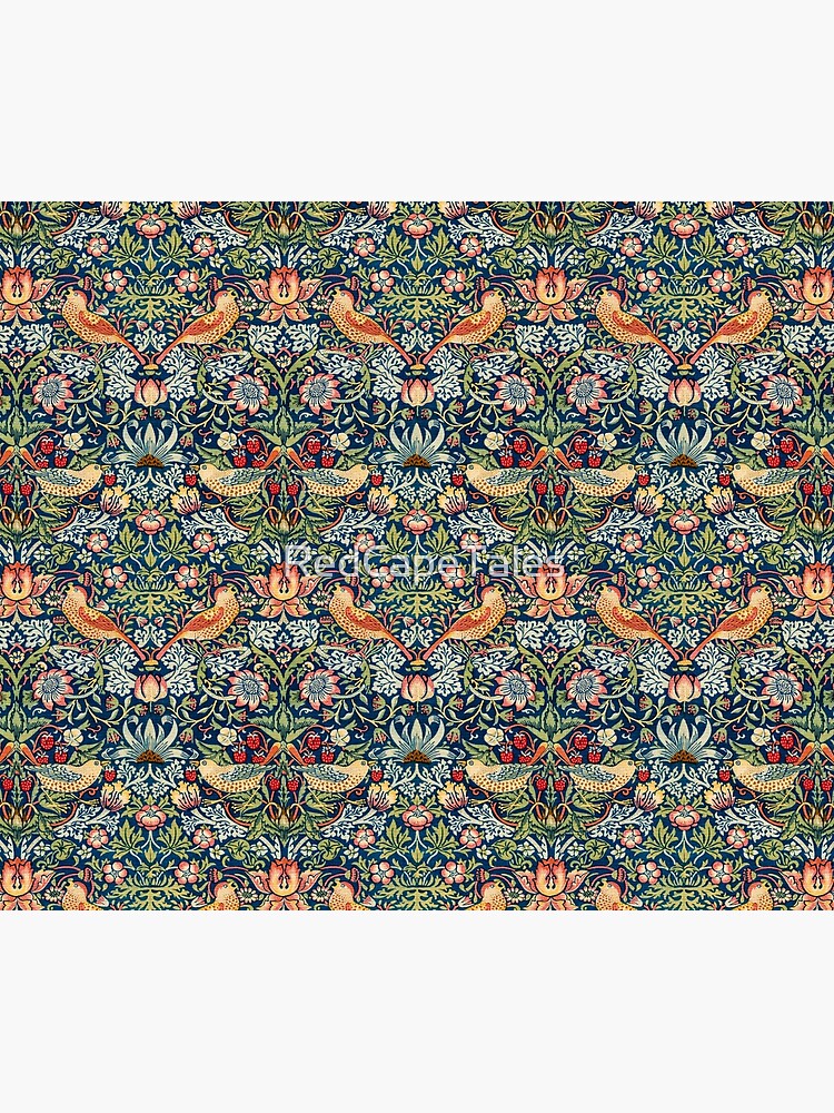 The Strawberry Thieves William Morris Pattern by RedCapeTales