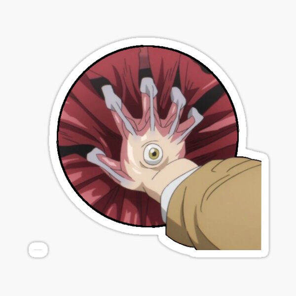Parasyte Hand Sticker