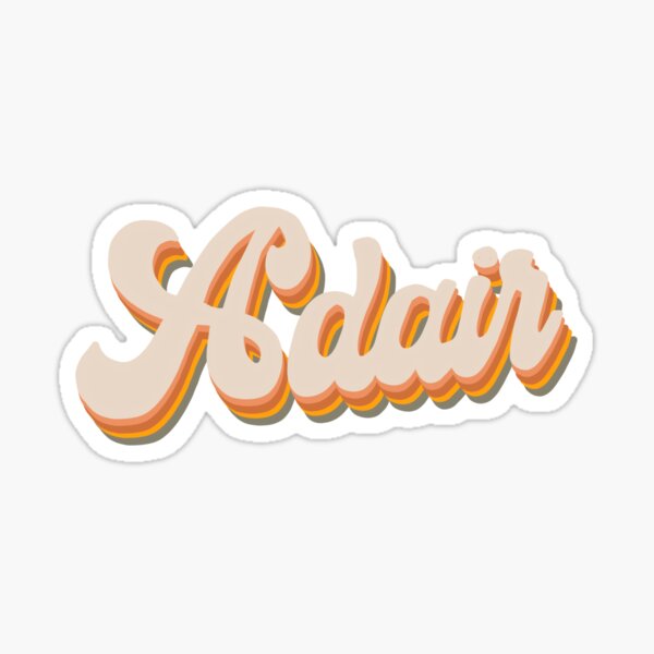 ADAIR Sticker