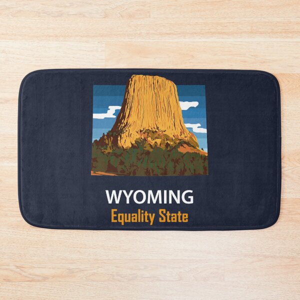 Item preview, Wyoming - The Equality State - Bumper Sticker designed and sold by d1mology.