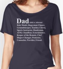 Funny Dad Definition Women's Relaxed Fit T-Shirt