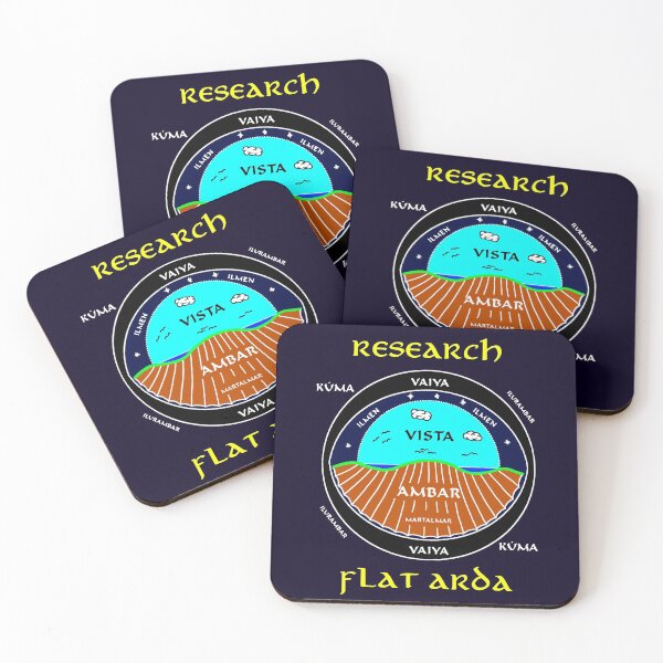 Item preview, Research Flat Arda! Color on dark designed and sold by 27394days.