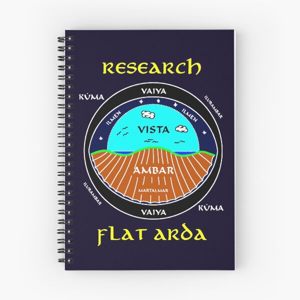 Item preview, Research Flat Arda! Color on dark designed and sold by 27394days.