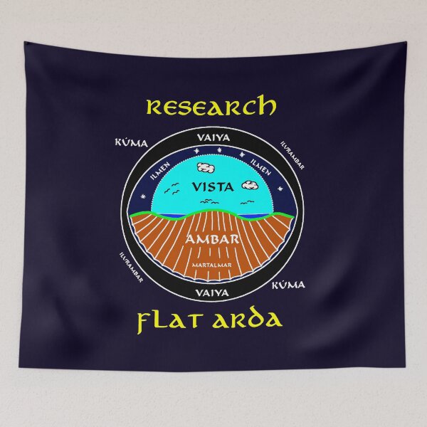 Item preview, Research Flat Arda! Color on dark designed and sold by 27394days.